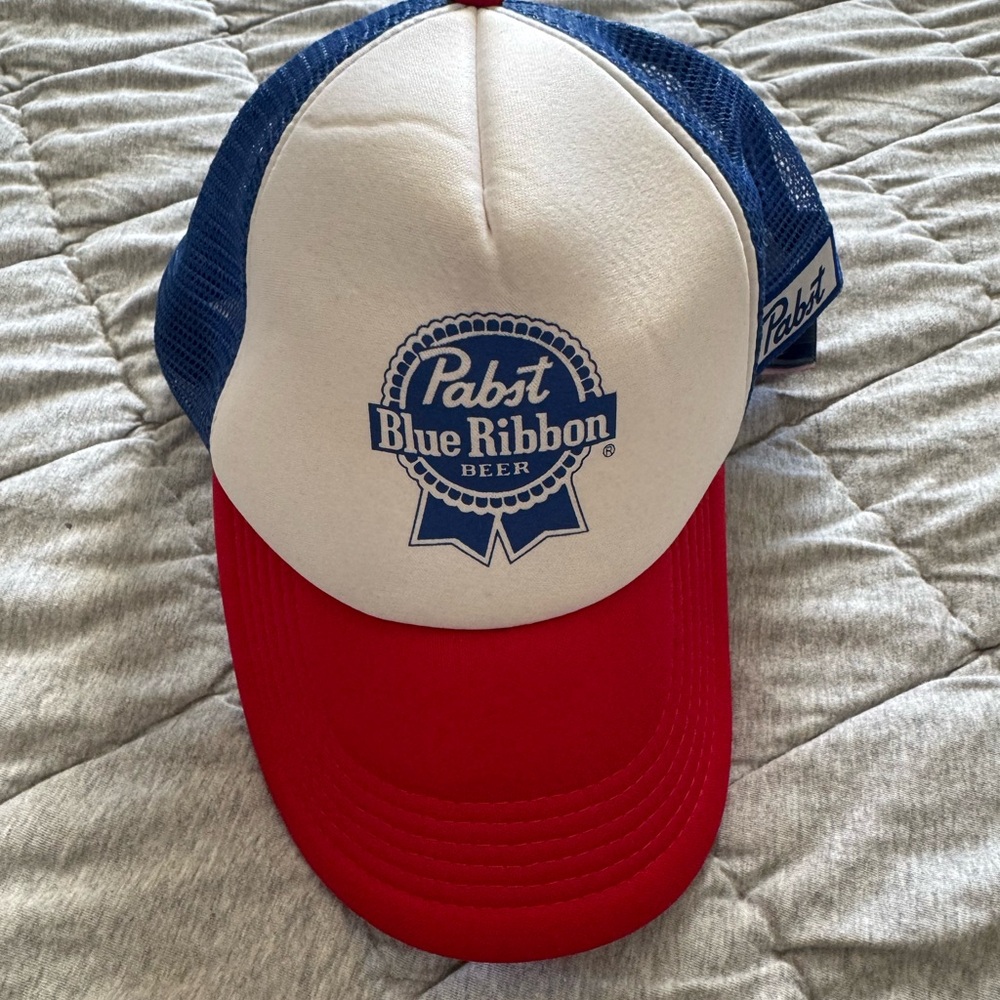 Red and Blue Trucker Hat